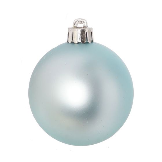 Набор из 6шт Украшение новогоднее Шар "Жемчужная сказка", D 6 см, L11,5 W6 H17 см