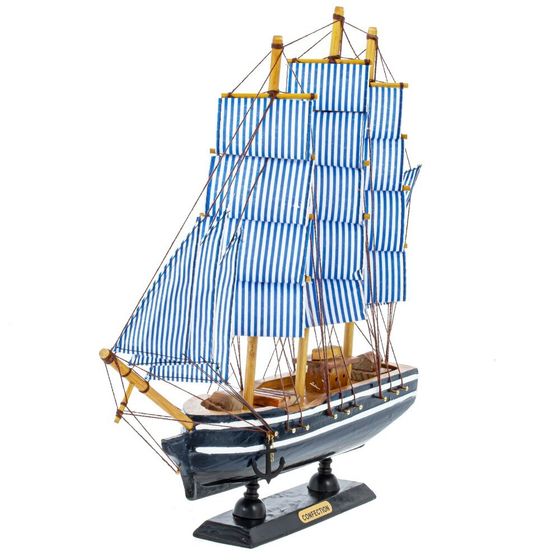 Изделие декоративное &quot;Корабль&quot;, L32 W6 H32 см
