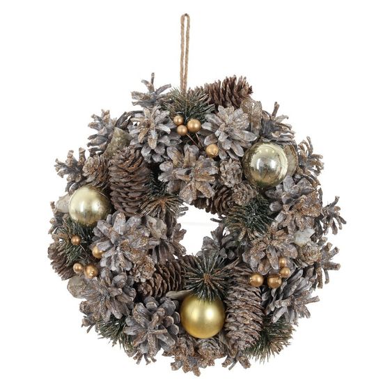 Изделие декоративное &quot;Венок&quot;, L25 W8 H25 см