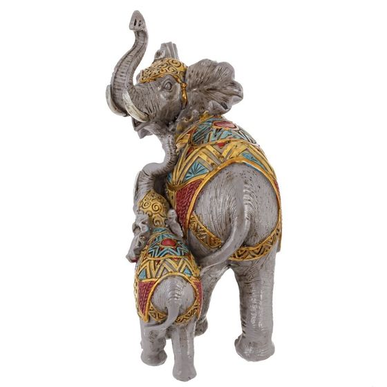 Фигурка декоративная &quot;Слоны&quot;, L19 W10 H19,5 см