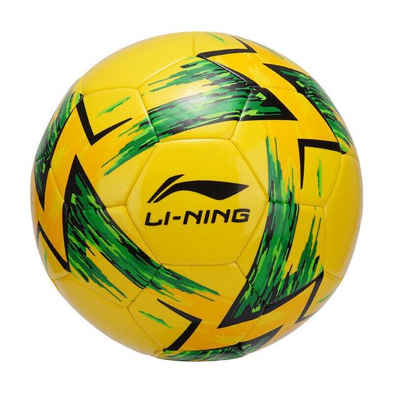 LiNing Size 4 5 Size Soccer Machine Stitched Soccer Ball Unisex Yellow