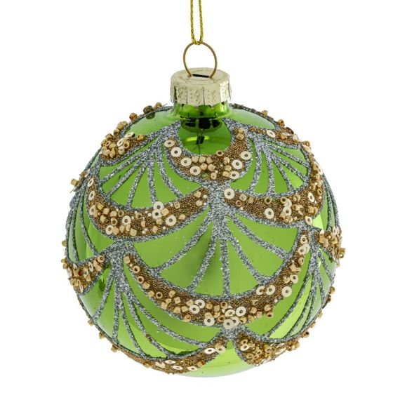 Набор из 12шт Украшение новогоднее &quot;Шар&quot;, D 8 см, L35 W25 H8,5 см