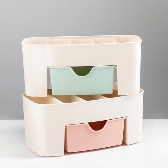 !Органайзер для мелочей «Эргономика», 21×10,5×10 см, цвет МИКС