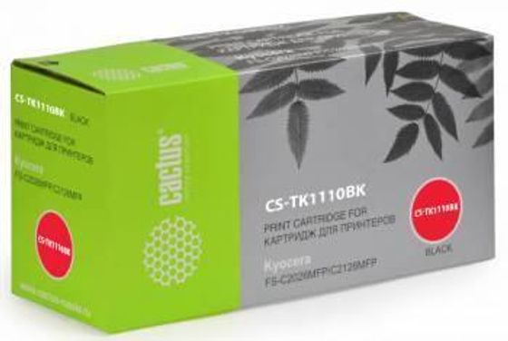Картридж лазерный Cactus CS-TK1110 TK-1110 черный (2500стр.) для Kyocera FS 1020MFP/1040/1120MFP