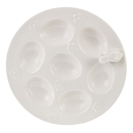 Тарелка для 7-ми яиц, L18,5 W18,5 H4,5 см