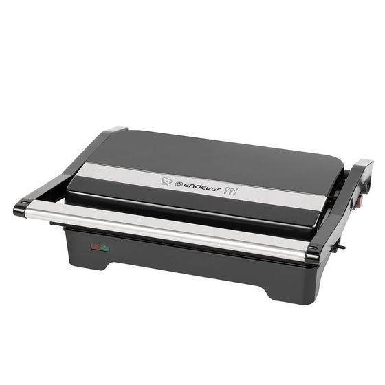 Электрогриль Endever Grillmaster 119 1800Вт черный/металлик