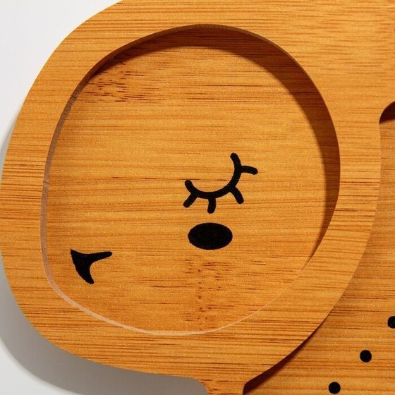 !09 Менажница «Зайка», 19 х 23 см