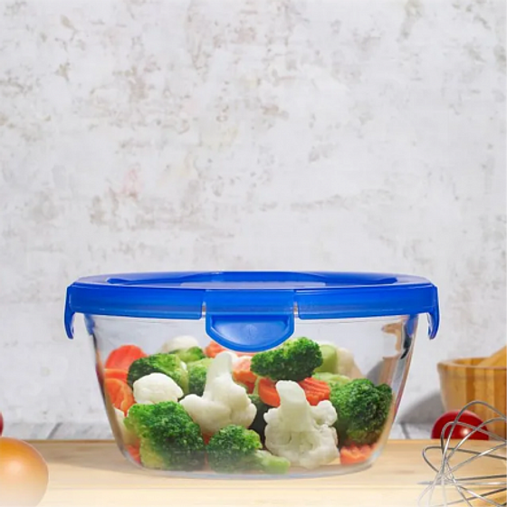 Форма для запекания и выпечки с крышкой COOK&amp;GO 1.6л 20х9см круглая