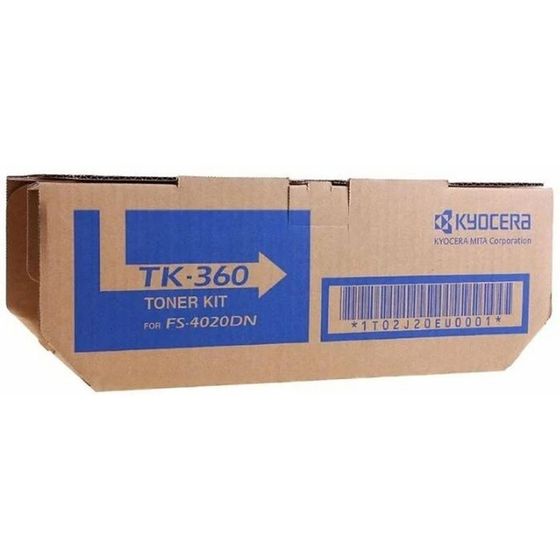 Тонер Картридж Kyocera TK-360 черный для Kyocera FS-4020 (20000стр.)