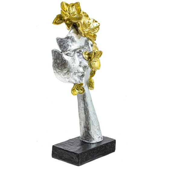 Фигурка декоративная &quot;Лицо&quot;, Д18 Ш13 В36 см