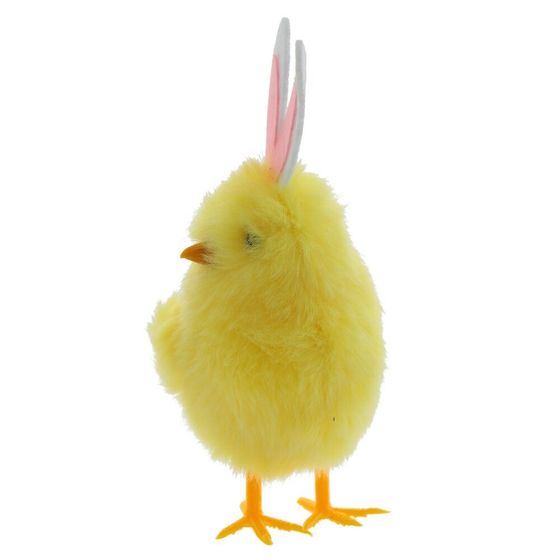 Фигурка декоративная &quot;Цыпленок&quot; (блок 12 шт), L9 W6,5 H16,5 см, 3в.