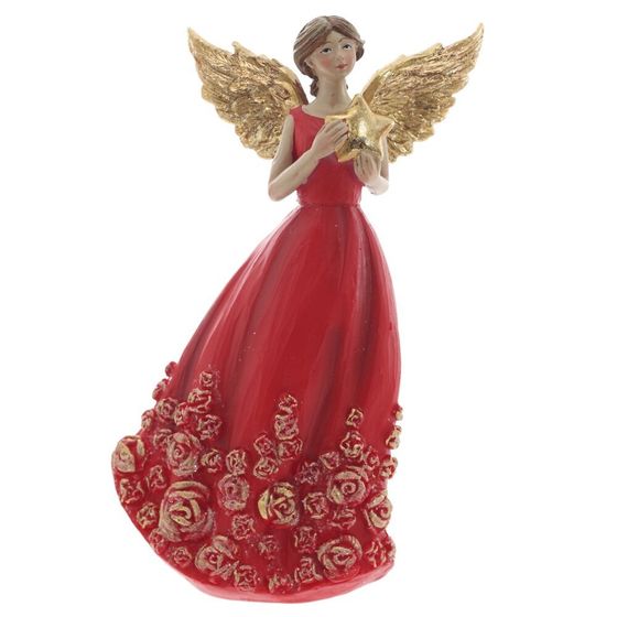 Фигурка декоративная &quot;Ангел&quot;, L10 W6,5 H17 см, 2в.