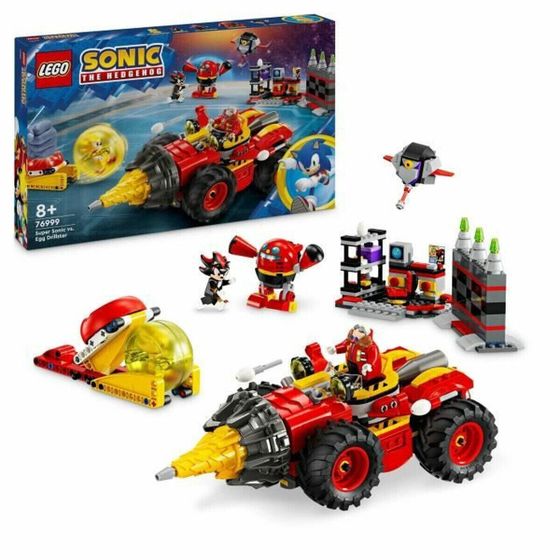 Lego Sonic the Hedgehog 76999 Супер Соник против. Яйцо Дрельстер 590 Элементы