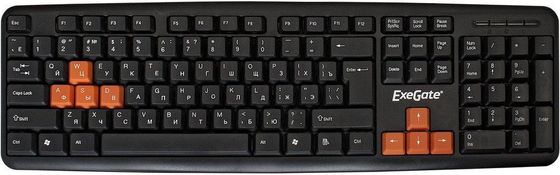 Клавиатура Exegate LY-403 проводная черный (EX264080RUS)