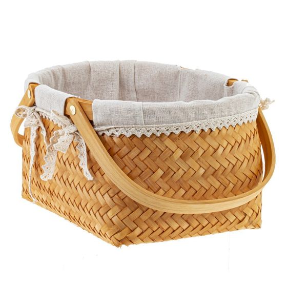 Корзина, L36,5 W27 H35/16,5 см