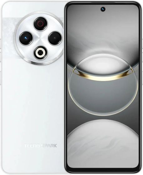 Смартфон Tecno Spark 30 8/256Gb серебристый (KL6 ASTRAL ICE)