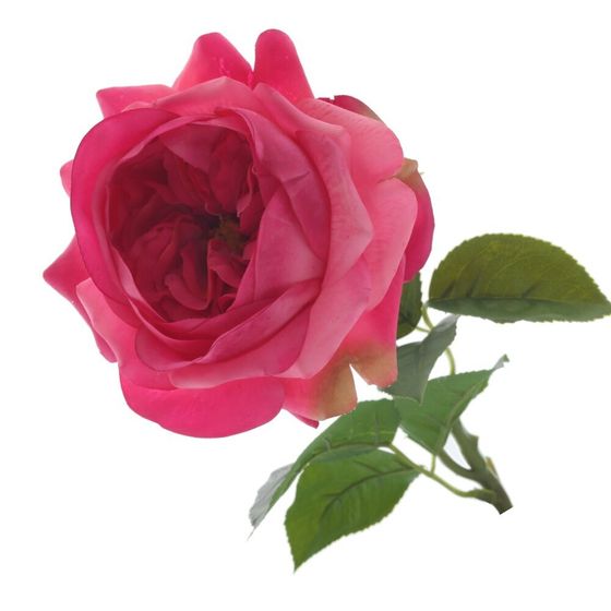 Цветок искусственный &quot;Роза&quot;  (Real Touch), L11 W12 H67 см