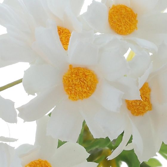 Цветы  искусственные "Букет ромашек", L21 W16 H29 см