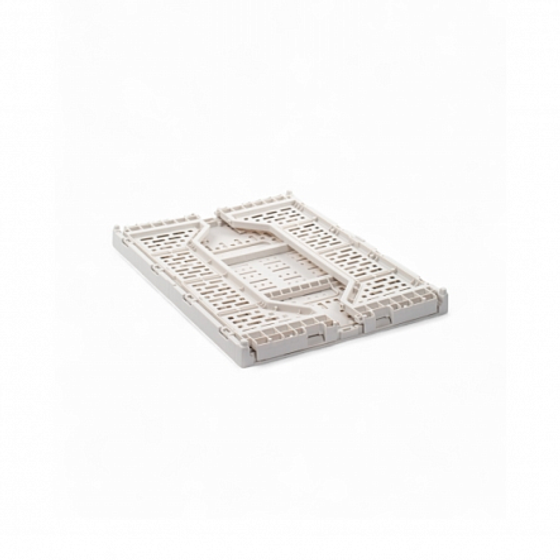 Корзина для хранения складная CASSA M слоновая кость 15л