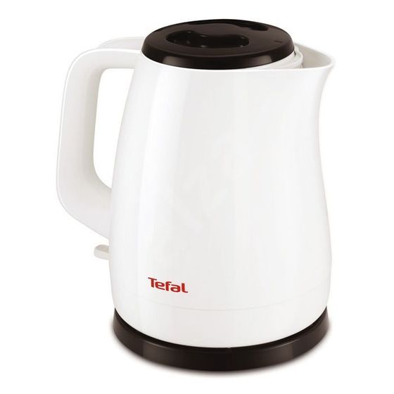 Чайник электрический Tefal KO150130, пластик, 1.5 л, 2400 Вт, белый