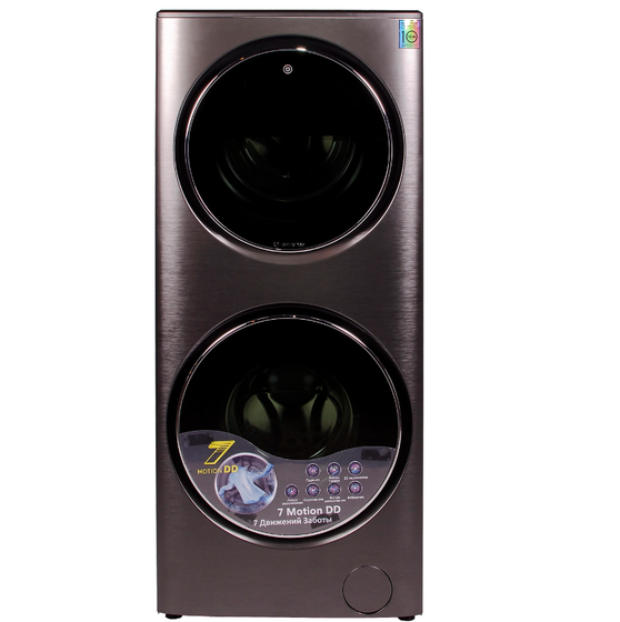 Стиральная машина Esperanza WMFD1514IBD10 нержавеющая сталь, стирка 15кг, сушка 7кг, 1400об/мин
