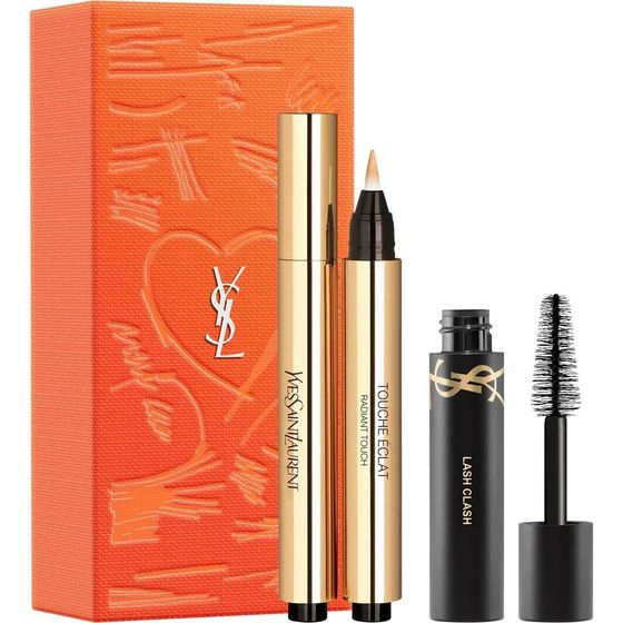 Yves Saint Laurent Touche Éclat Set (Touche Éclat Concealer 2 + Mini Lash Clash Mascara)