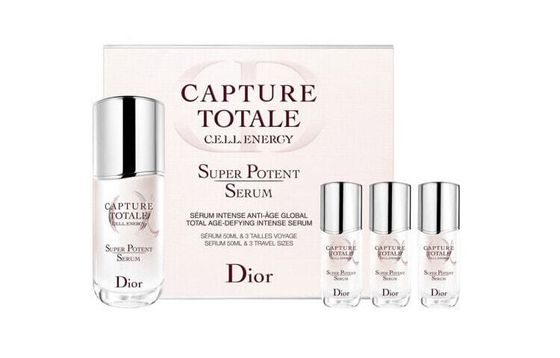 DIOR Skin Vitality And Energy Serum Skincare Sets Hydrating Antioxidant Soothing 10ml*3+50ml