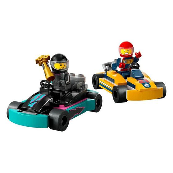 Конструкторы LEGO Go-Karts And Race Drivers 60400