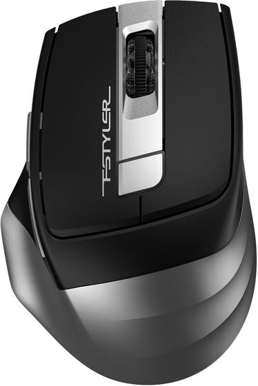 Мышь A4Tech Fstyler FB35 серый оптическая беспров. (2000dpi) BT/Radio (FB35 SMOKY GREY)