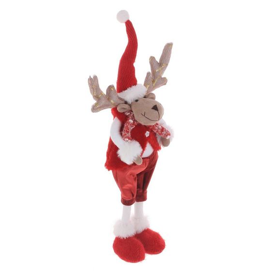 Игрушка набивная &quot;Олень&quot;, L18 W12 H53 см, 2в.