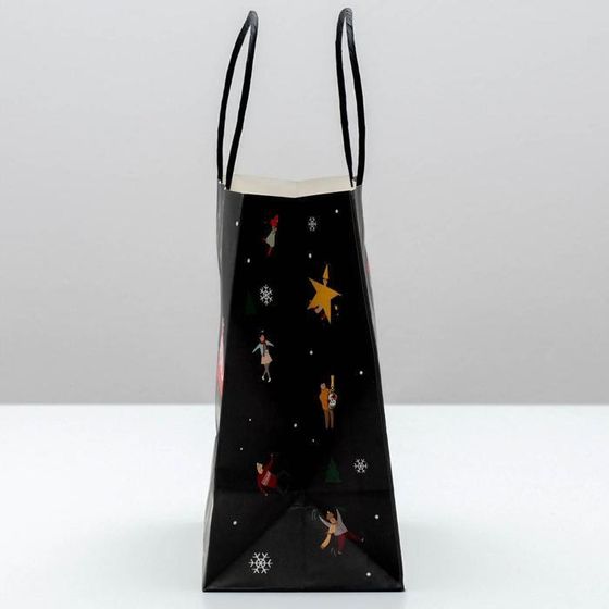 Пакет подарочный «Бухайтанцуй», 2 штуки, 22 × 22 × 11 см