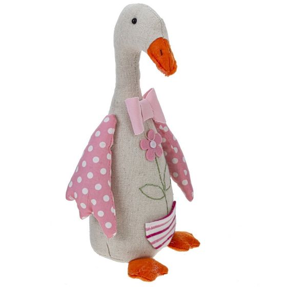 Игрушка набивная &quot;Гусыня&quot;, L15 W10 H25 см