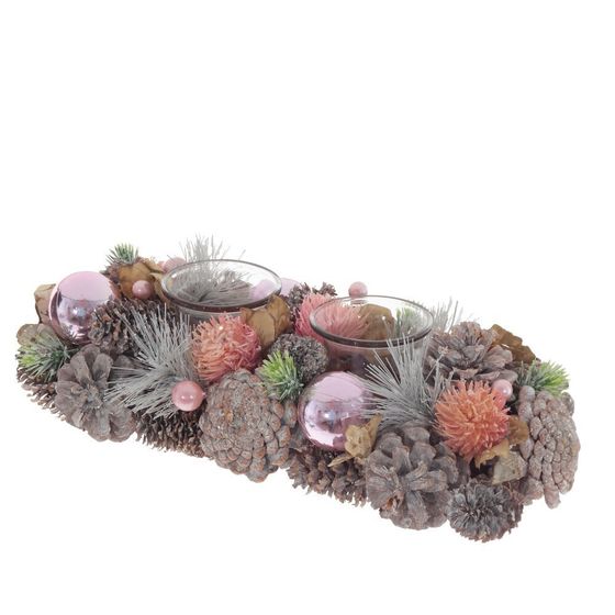 Подсвечник, L31 W14 H8 см