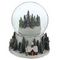 Фигурка декоративная &quot;Рождество&quot; в стекл шаре (свет, муз, вьюга, 3хAAA), D 15 см, L13 W14 H16 см