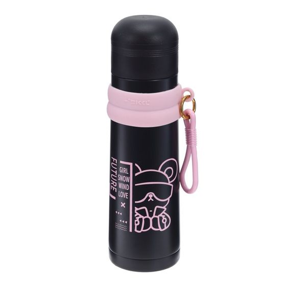 Термос, 500 мл, L7 W7 H24 см, дизайн микс