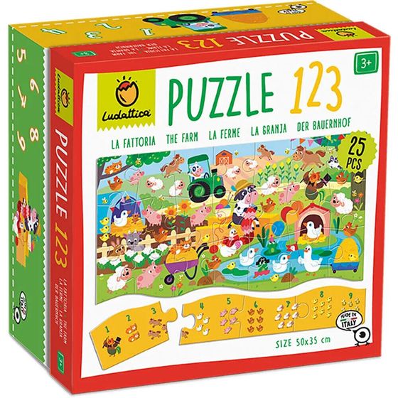 LUDATTICA Puzzle 123 The Farm