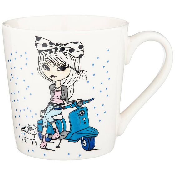КРУЖКА LEFARD &quot;FASHION PRINCESS&quot; 350МЛ 12,5*9,2*9,5СМ