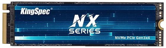 Накопитель SSD 256Gb Kingspec PCI-E 3.0 x4 M.2 2280 NX-256 0.9 DWPD