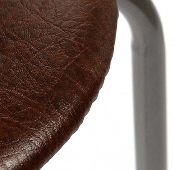 Табурет Ника эконом 2 круглый коричневый