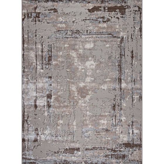 Ковёр прямоугольный Amatis 50122X, размер 150x300 см, цвет l.grey/l.beige