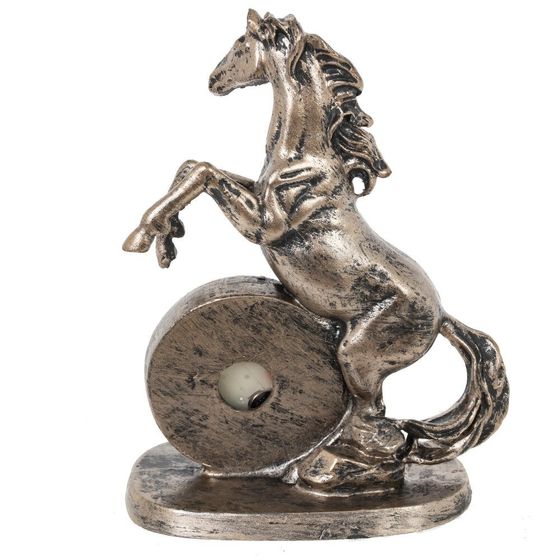 Фигурка декоративная &quot;Лошадь&quot; с часами (LR41x1), L8,5 W5 H12 см