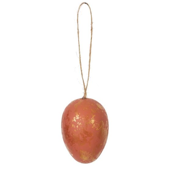 Набор из 6-ти изделий декоративных подвесных &quot;Яйцо&quot; (4*6,5), L14 W12,5 H4,5 см