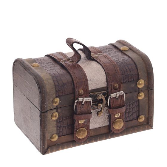 Шкатулка &quot;Сундук&quot;, Д16 Ш10 В9,5 см