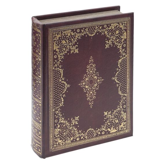 Шкатулка-книга с код.замком, L16 W4,5 H24 см