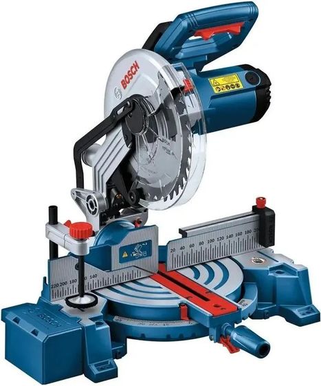 Пила торцовочная Bosch GCM 254 D 1750Вт 5000об/мин 254мм