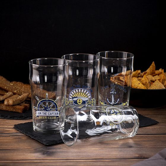 Стакан для пива ПЕЙЛ-ЭЛЬ Капитан 570мл