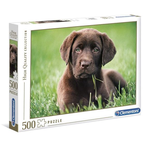 CLEMENTONI Chocolate Puppy High Quality Puzzle 500 pieces