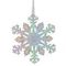Украшение новогоднее &quot;Снежинка&quot;, L11 W0,3 H11 см, 3в.