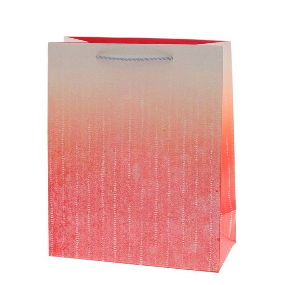 Пакет подарочный (бумага 210г/м2, блок микс 12шт), L26 W12 H32 см, 6в.