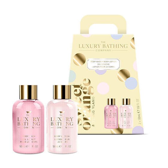 Mini body care gift set Orange &amp; Ylang Ylang 2 pcs